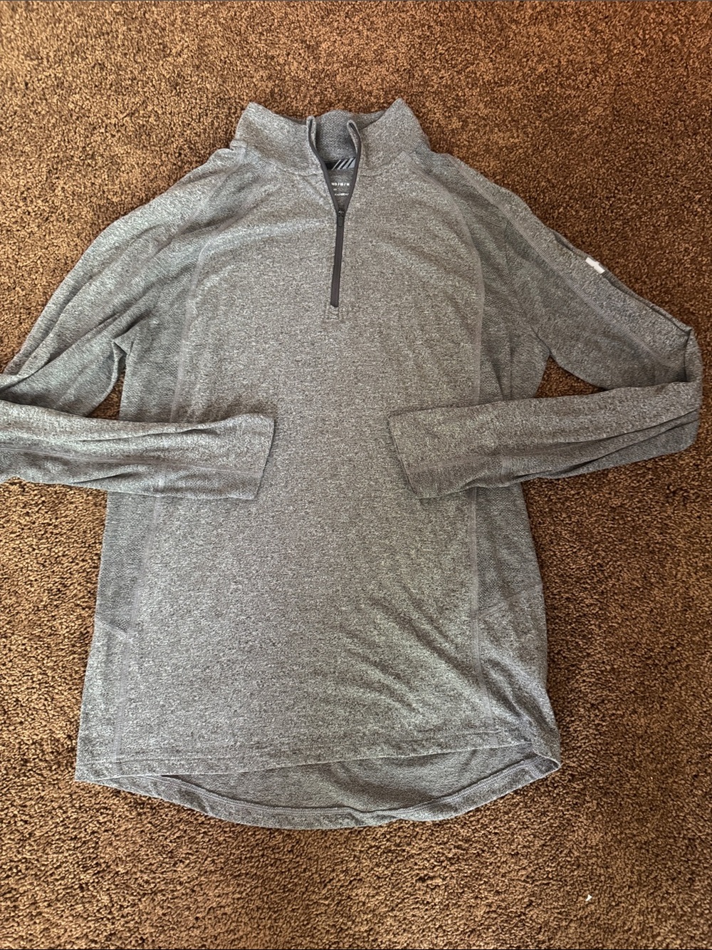 Under Armour Gray Quarter-Zip Performance Pullover